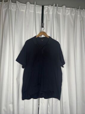 Michael Kors Men's Navy Blue Polo Shirt